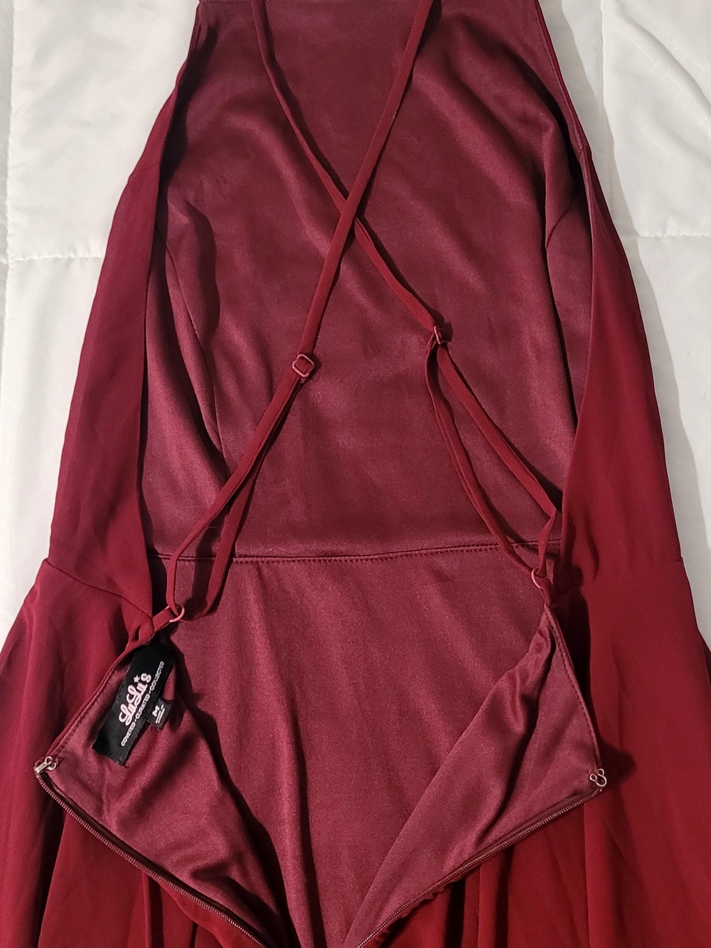 Mythical Kind of Love Wine Red Maxi Dress - Picture 7 of 10
